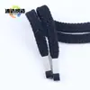 Correa Plana Gruesa de Moda de Gama Alta 1.0 cm Cabeza de Aleación Cordón para Pantalones, Chaquetas Deportivas, Ropa Infantil DIY, Cordón para Sudadera