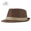 Sombreros Finos para Hombre de Primavera y Verano, Sombreros Casuales de Moda Estilo Coreano con Protección Solar, Sombreros de Playa, Sombreros Jazz Universales para Mujer, Modernos