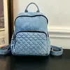 Mochila Sencilla de Mezclilla para Hombre Estilo Japonés Retro Nueva Ins para Estudiante Mochila Escolar Ligera Casual Coreana para Mujer