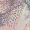 Pegatinas para Uñas con Relieve Tomoni Patrón de Pétalos Pegatinas para Uñas Collage de Flores Secas de Hada Pegatinas para Uñas Florales de Plantas