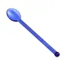 Cuchara de vidrio borosilicato de grado alimenticio cuchara para café cuchara para azúcar cuchara para sal de chile glutamato monosódico cuchara para mezclar cucharadita cuchara para helado