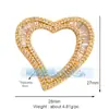 M07 M41B Acessórios de joias DIY amor estrela concha pérola cor zircônia pingente