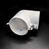 Tubo Haval, Resistente a Altas Temperaturas, A Prueba de Moho, Tubo Semicircular Feo, Tubo Haval de Plástico Pvc Removible, Tubo Haval de Dos Piezas