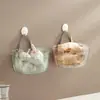 Cesta de Almacenamiento para Jengibre y Ajo Montada en la Pared para el Hogar, Cesta de Almacenamiento de Gran Capacidad para Cocina, Cosméticos, Baño, Oficina, Cesta de Almacenamiento sin Marcas