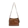 Bolso de Hombro Único con Cadena de Diamantes Bolso de Gran Capacidad 2026 Nuevo Estilo Bolso Versátil Elegante para Mujer Bolsos de Moda Estilo Pequeño Chanel