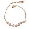 Pulsera de Moda Transfronteriza Europea y Americana de Cinco Puntas Exquisita y Sencilla Joyería de Mano Más Vendida en Amazon Pulsera Versátil de Temperamento