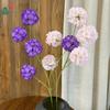Molino de Viento de Cinco Cabezas Fruta Hortensia Decoración Interior de Hotel Ramo Flores Artificiales Estudio Fotográfico Arreglo Fotográfico Flores Artificiales