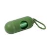Set de Cápsulas Recogedor de Excrementos para Mascotas para Uso en Exteriores, Versión Engrosada para Paseo de Perros, Dispensador de Bolsas para Excrementos, Cápsula para Excrementos de Perro