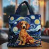 2026 Nova Série de Filhotes Transfronteiriça Estampa Digital Bolsa Tote Acolchoada de Ombro Fashion