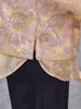 Colete de Primavera 2026 para Mulheres de Meia-Idade, Novo Estilo Chinês Fino Fashionável Redutor de Idade, Conjunto Elegante de Duas Peças