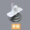 45 tipos de accesorios para mamparas de pantalla 320 piezas de combinación para cabinas de estación de trabajo de escritorio de oficina tira de sellado de aleación de aluminio cubierta de hebilla para pata de mesa