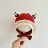Gorro para Bebé para Otoño e Invierno, Cálido y Engrosado, Protección de la Fontanela, Protección para los Oídos, Gorro de Princesa para Bebés Niñas, Meses Pequeños, Gorro de Lana a Prueba de Viento