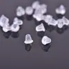 DIY Brincos de Joia Acessórios para Brincos Material Plug de Silicone Anti-queda Plugue Avançado para Orelha Plug Transparente de Plástico