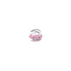Ear Cuff de Esmalte Frío Colorido Dopamina Coreana y Japonesa Diseño Original de Nicho Forma de Corazón Incrustado de Circonitas Sin Perforación