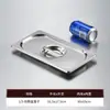 Cuencos de acero inoxidable para servir, recipientes rectangulares con tapa, recipientes comerciales para alimentos, carritos de comida rápida, cuencos para servir en buffet, platos cuadrados, cajas