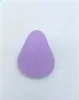 Esponja de maquillaje plana tipo gota de agua ultrafina, adecuada para uso tanto en seco como en húmedo, esponja de belleza sin látex directamente de fábrica