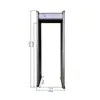 Arco detector de metales para sala de examen escolar, 12 zonas y 18 zonas conmutables libremente, arco de seguridad inteligente, arco detector de metales preciosos para fábrica
