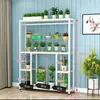 Novo Suporte de Flores de Jardim de Ferro Multicamadas para Interior Casa Varanda Sala de Estar Anti-corrosão Suporte para Vasos de Flores Suporte de Flores