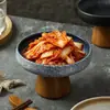 Platos de cerámica para servir comerciales para kimchi, aperitivos, sushi, sashimi, mariscos, frutas y ensaladas