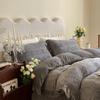 Francês High-end Milk Velvet Quatro peças Coral Velvet Inverno Warm-keeping Quilt Engrossado Colcha Capa Princesa Estilo Cama
