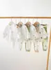 Traje de bebé de mono de liebre primavera otoño e invierno ropa interior de algodón para bebé cintura alta barriga dibujos animados ropa para el hogar