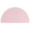 Mantel Semircircular de Silicona Transfronterizo Impermeable y Antideslizante Color Sólido Mantel de Mesa para Niños Mantel Aislante para Comida Occidental Posavasos Grueso para Platos y Tazones