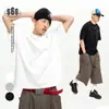 Camiseta de Manga Corta con Estampado de Letras Estilo Americano de Moda Forn3 para Hombre, Camiseta Casual de Manga Media de Verano N1996