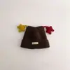 Chapéu Infantil Estilo Coreano Inverno Fofo Estrela Gorro Vermelho Com Pelúcia Quente Unissex Crianças Bebê Chapéu Com Proteção Para Orelhas