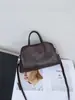 Bolso Almohada de Piel de Ternera de Primera Capa, Bolso Cruzado de Hombro de Cuero Suave de Gran Capacidad, Bolso de Mano Casual de Cuero Genuino para Mujer