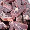 Huesos de Cuello de Res Recién Congelados con Carne Abundante, Huesos de Cuello de Res con Carne Abundante, Escorpión de Res, Huesos de Espina Dorsal de Res, 0.5-5 kg Ingredientes Secos Puros Sin Agua
