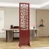 Nuevo biombo de estilo chino para sala de estar, plegable y móvil, de madera maciza, estilo chino, para entrada, dormitorio, divisor de barrera hueco