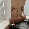 Transfronteiriço 2026 Novo Modelo Moda de Alta Qualidade Tendência Bolsa Baguete de Axila Design Coreano de Nicho Bolsa Almofada Tendência