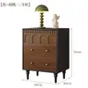 Cajonera de Almacenamiento Montada en Pared Estilo Antiguo de Lujo Ligero para Uso Doméstico, Cajonera de Cinco Cajones para Dormitorio Mesita de Noche Almacenamiento Retro Nuevo Cajonera Multifuncional de Seis Cajones
