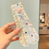 Diadema Mágica Infantil Floral Dulce de Ala Ancha con Cierre de Velcro para Fijar el Flequillo del Bebé y Recoger el Cabello Suelto