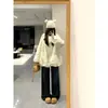 Diseño Coreano Estilo Perezoso Chaqueta de Algodón Acolchada para Mujer Invierno 2026 Nueva Gruesa Holgada Petite Ropa de Abrigo Cálida