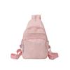 Nueva Bolsa Cruzada de Pecho de Cuero Suave PU de Doble Propósito para Mujer Moda Tendencia Estampada Nueva Bolsa de Hombro China Pequeña Mochila de Texto