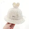 Gorro de Bebé Primavera y Otoño Delgado para Bebé Niña Estilo Occidental Lindo Sombrero de Sol para Bebé Verano Ajustable Sombrero de Pescador