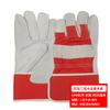 Guantes Cortos de Soldadura Fabricante Venta al por Mayor Piel de Vaca Aislamiento de Doble Capa Resistentes al Desgaste Gamuza Trabajo Protección Laboral Guantes de Soldador