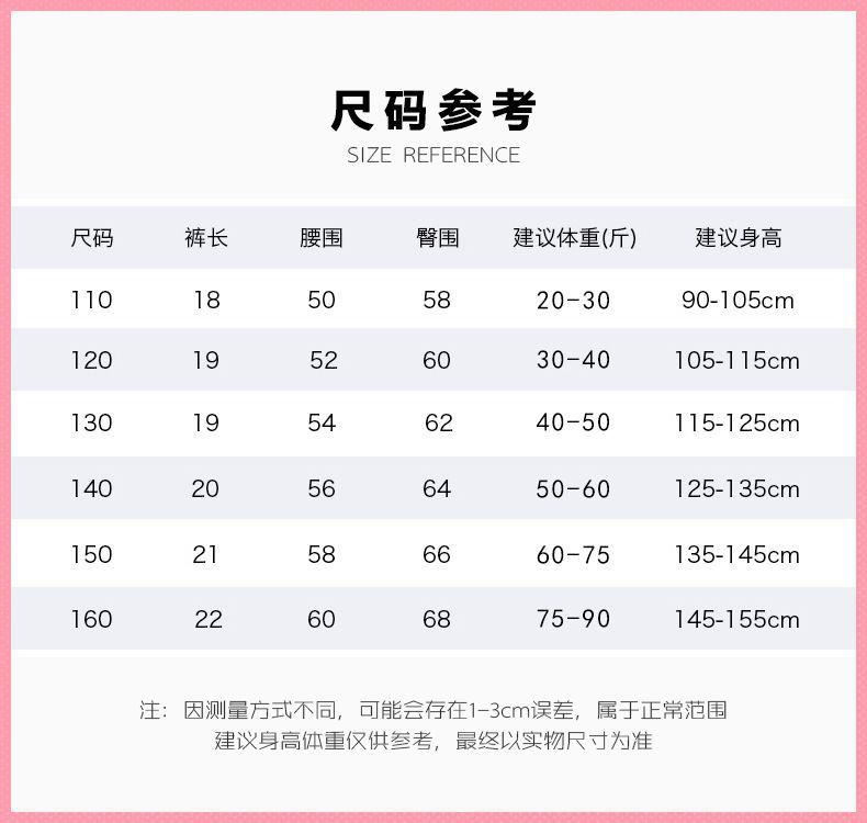 尺码表-粉