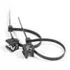 Ec19/20 Venta Directa Clips para Chapa Metálica de Grado Industrial Estándar Nacional Abrazaderas de Nylon para Cables para Ventanas de Automóvil y Bordes de Puertas, Similares a Hellermann