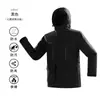 Chaqueta de Trabajo de Terciopelo Grueso de una Pieza con Capucha Desmontable, Resistente al Viento, Cálida, con Forro de Terciopelo, Chaqueta de Esquí, Logo de Impresión Personalizada