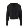 Abrigo de Cachemira Estilo Retro Francés Old Money para Mujer, Nuevo Otoño e Invierno Casual Versátil Adelgazante Holgado Cárdigan con Cremallera Suéter