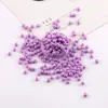 Cuentas de Arroz de Vidrio Sólido Coloridas Asimétricas de 5 mm para Pulsera Collar Hecho a Mano DIY Accesorios de Material para Joyería