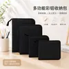 Bolsa para Canetas Multifuncional com Pincel de Aquarela de Chumbo Colorido de Grande Capacidade, Bolsa para Canetas de Tecido Oxford Espessado, Armazenamento Simples e Portátil