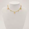 Collar de mariposa dorada de moda, estilo vintage, estilo disco, hip hop, cadena de clavícula con borlas, collar de celebridades de Internet, gargantilla para mujer