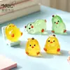 Micro-paisagem transfronteiriça pequena pera luminosa figura fofa caixa surpresa decoração DIY acessório para pendurar ornamento de mesa de alta qualidade