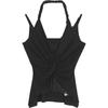 Camisola Blanca de Encaje con Cuello Halter para Mujer, Top Interior de Verano con Espalda Descubierta Falso de Dos Piezas para Chica Hot para Cubrir los Senos y Usar Afuera