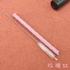 Palito de silicone de alta resistência 200 graus silicone de grau alimentício palito infantil bebida suco chá de leite Shenzhen fábrica atacadista
