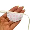 Muñeca Gato Kt Mini Delantal Mini Tela de Cuadros Accesorios para Muñecas Lindo Delantal Accesorios para Muñecas de Algodón