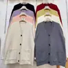 Nuevo cárdigan de punto talla grande para otoño e invierno, estilo coreano para mujer, suelto, adelgazante, mangas enrolladas, bolsillos de parche, abrigo suéter suave y esponjoso